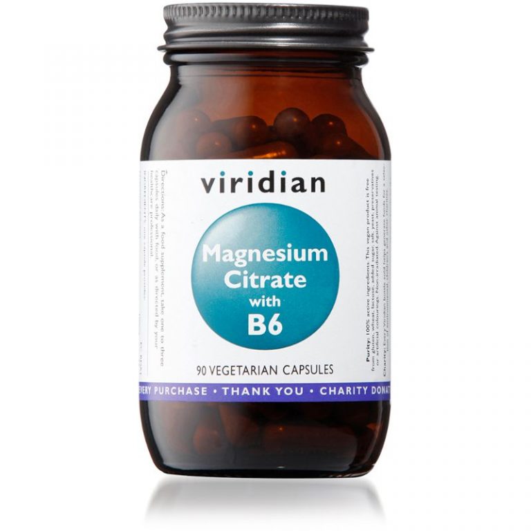 Magnesium Citrate with Vitamin B6 Capsules 30s For Goodness Sake